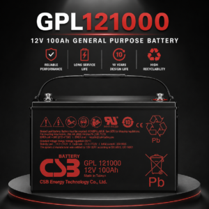 CSB GPL 121000 Deep Cycle VRLA Battery