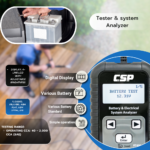 CSP BT-400 Automotive Battery Tester – system analyzer overview.
