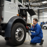 CSP BT-400 Automotive Battery Tester – workshop application.