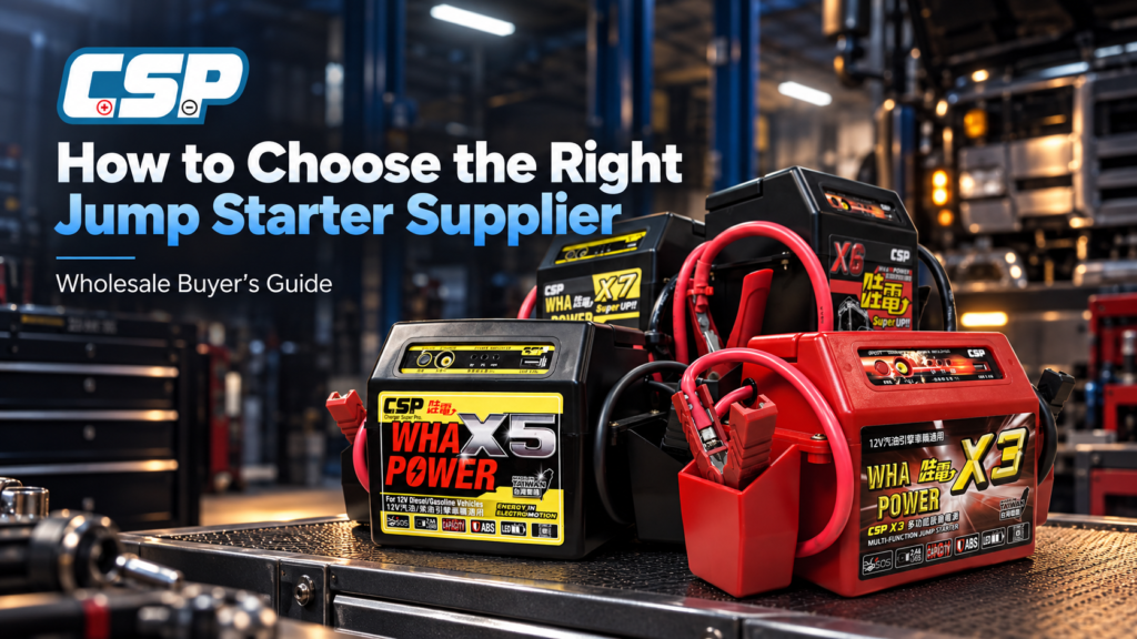jump starter manufacturer wholesale buyer checklist